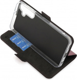 Wave BookCase -suojakuori, Samsung Galaxy A15, Smoky Sangria