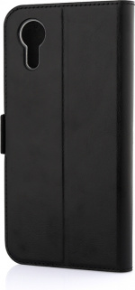 Wave BookCase -suojakuori, Samsung Galaxy XCover7, musta