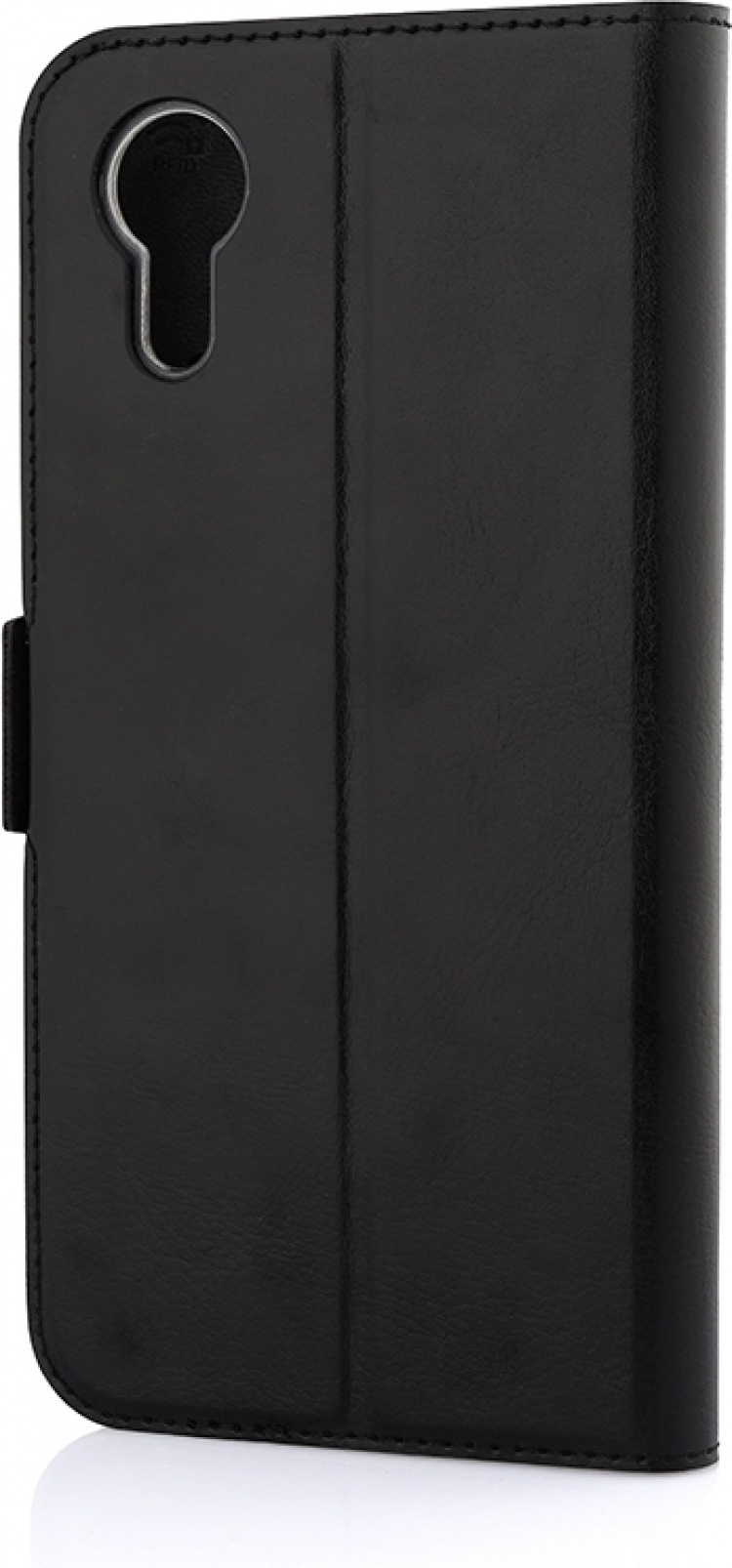 Wave BookCase -suojakuori, Samsung Galaxy XCover7, musta