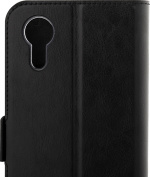 Wave BookCase -suojakuori, Samsung Galaxy XCover7, musta