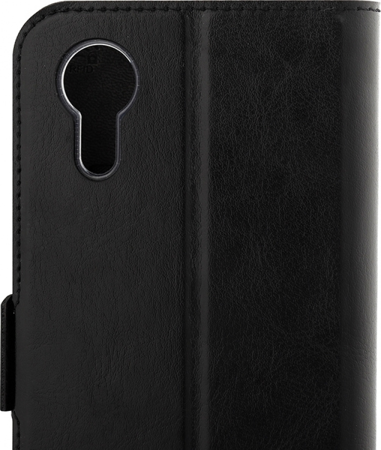 Wave BookCase -suojakuori, Samsung Galaxy XCover7, musta