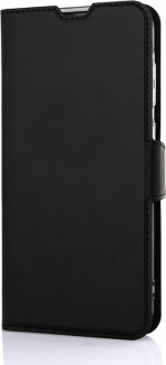 Wave BookCase -suojakuori, Samsung Galaxy A35 5G, musta Wave BookCase -suojakuori, Samsung Galaxy A35 5G, musta