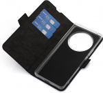 Wave BookCase -suojakuori, Honor Magic6 Lite, musta Wave BookCase -suojakuori, Honor Magic6 Lite, musta