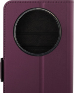 Wave BookCase -suojakuori, Honor Magic6 Lite, Smoky Sangria Wave BookCase -suojakuori, Honor Magic6 Lite, Smoky Sangria