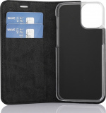 Wave BookCase suojakotelo, iPhone 12 mini, musta