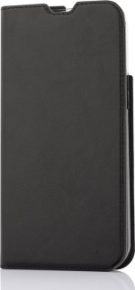 Wave BookCase -suojakotelo, iPhone 13 Pro Max, musta