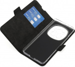 Wave BookCase -suojakuori, Honor Magic6 Pro 5G, musta