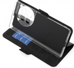 Wave BookCase -suojakuori, OnePlus 12R, musta