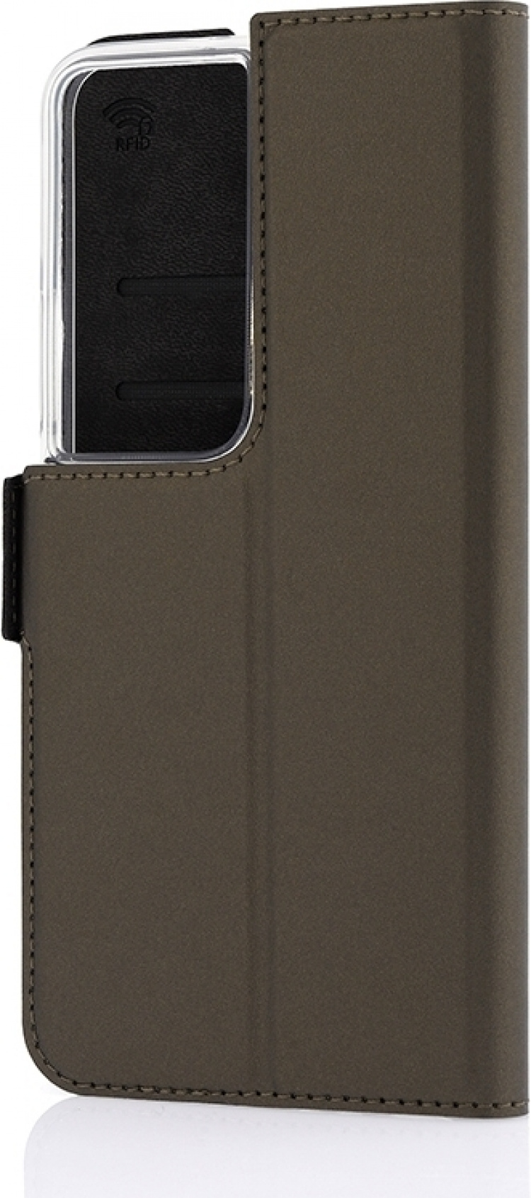 Wave BookCase -suojakotelo, Honor X7b, taupe Wave BookCase -suojakotelo, Honor X7b, taupe