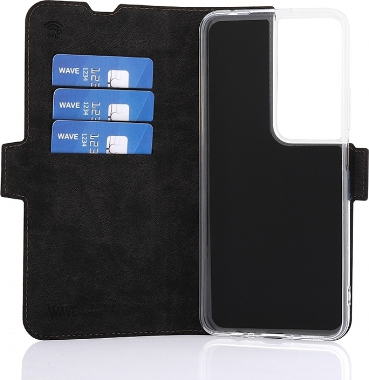 Wave BookCase -suojakotelo, Honor X7b, taupe Wave BookCase -suojakotelo, Honor X7b, taupe