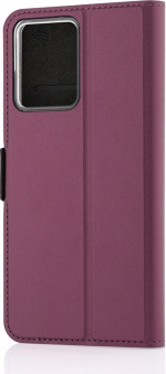 Wave BookCase -suojakuori, HMD Pulse Pro, Smoky Sangria Wave BookCase -suojakuori, HMD Pulse Pro, Smoky Sangria