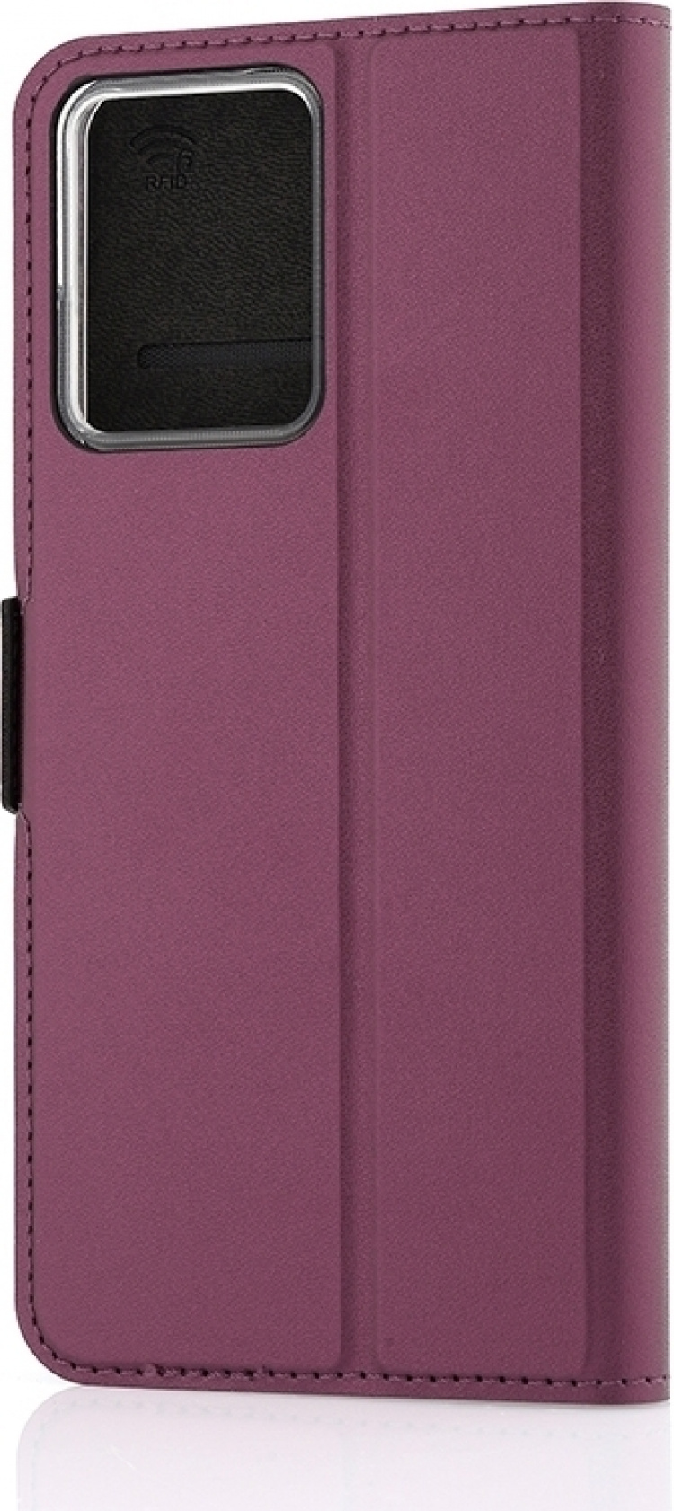 Wave BookCase -suojakuori, HMD Pulse Pro, Smoky Sangria Wave BookCase -suojakuori, HMD Pulse Pro, Smoky Sangria