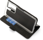 Wave BookCase -suojakotelo, Honor X7a, musta Wave BookCase -suojakotelo, Honor X7a, musta