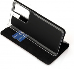 Wave BookCase -suojakotelo, Samsung Galaxy S20 Ultra, musta Wave BookCase -suojakotelo, Samsung Galaxy S20 Ultra, musta