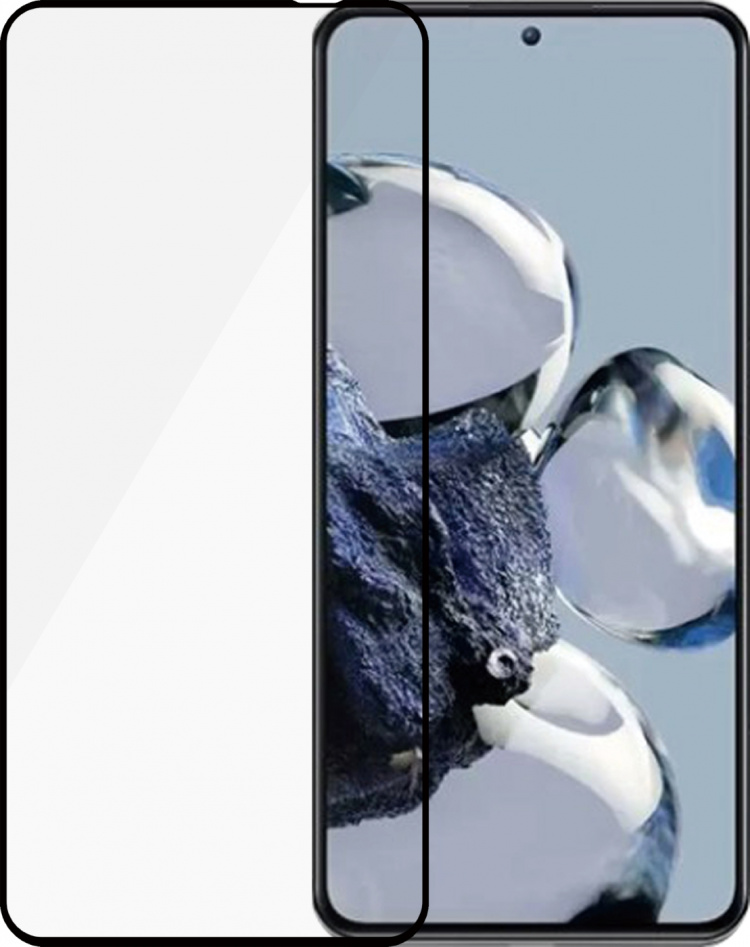SAFE by PanzerGlass -panssarilasi, Xiaomi 12T / 12T Pro, musta kehys