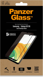 PanzerGlass panssarilasi, Samsung Galaxy A33 5G, musta kehys PanzerGlass panssarilasi, Samsung Galaxy A33 5G, musta kehys