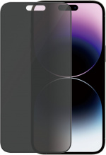 PanzerGlass Ultra Wide Fit Privacy -panssarilasi, iPhone 14 Pro Max, musta kehys PanzerGlass Ultra Wide Fit Privacy -panssarilasi, iPhone 14 Pro Max, musta kehys