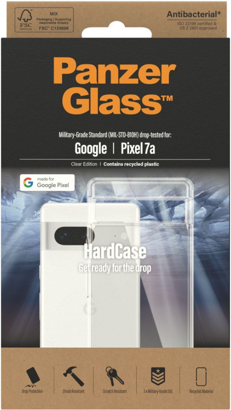 PanzerGlass HardCase -suojakotelo, Google Pixel 7a PanzerGlass HardCase -suojakotelo, Google Pixel 7a
