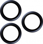 PanzerGlass Hoops -kameran linssinsuoja, iPhone 15 Pro / 15 Pro Max, sininen titaani PanzerGlass Hoops -kameran linssinsuoja, iPhone 15 Pro / 15 Pro Max, sininen titaani