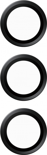 PanzerGlass Hoops -kameran linssinsuoja, Samsung Galaxy A55 5G, musta PanzerGlass Hoops -kameran linssinsuoja, Samsung Galaxy A55 5G, musta