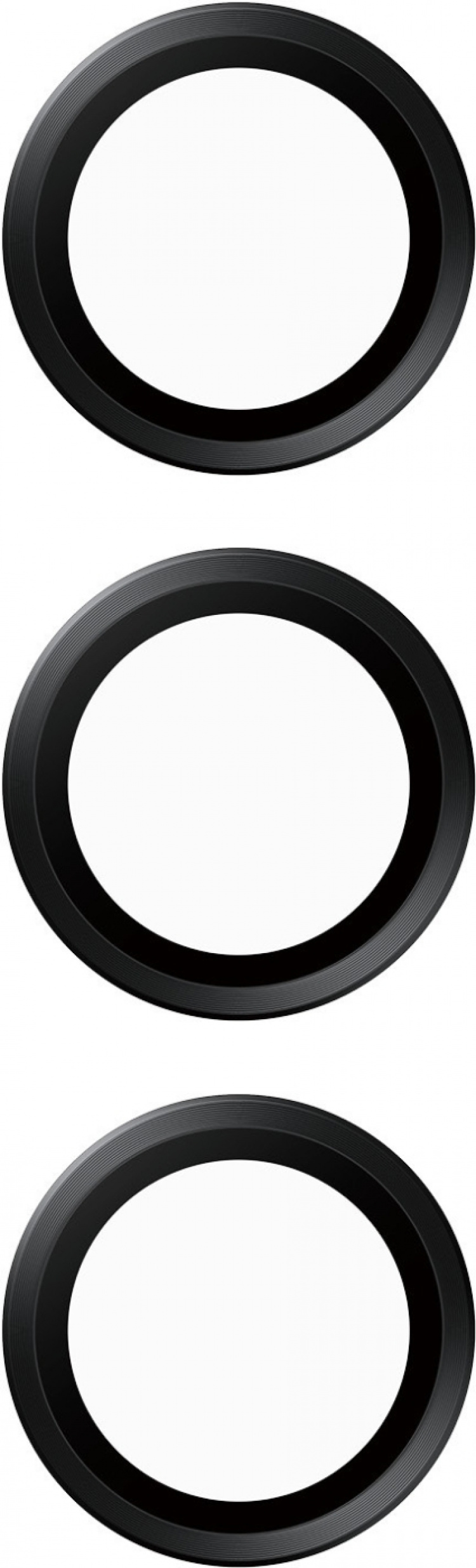 PanzerGlass Hoops -kameran linssinsuoja, Samsung Galaxy A55 5G, musta PanzerGlass Hoops -kameran linssinsuoja, Samsung Galaxy A55 5G, musta