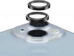 PanzerGlass Hoops -kameran linssinsuoja, iPhone 14 / 14 Plus, musta