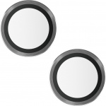 PanzerGlass Hoops -kameran linssinsuoja, iPhone 14 / 14 Plus, musta