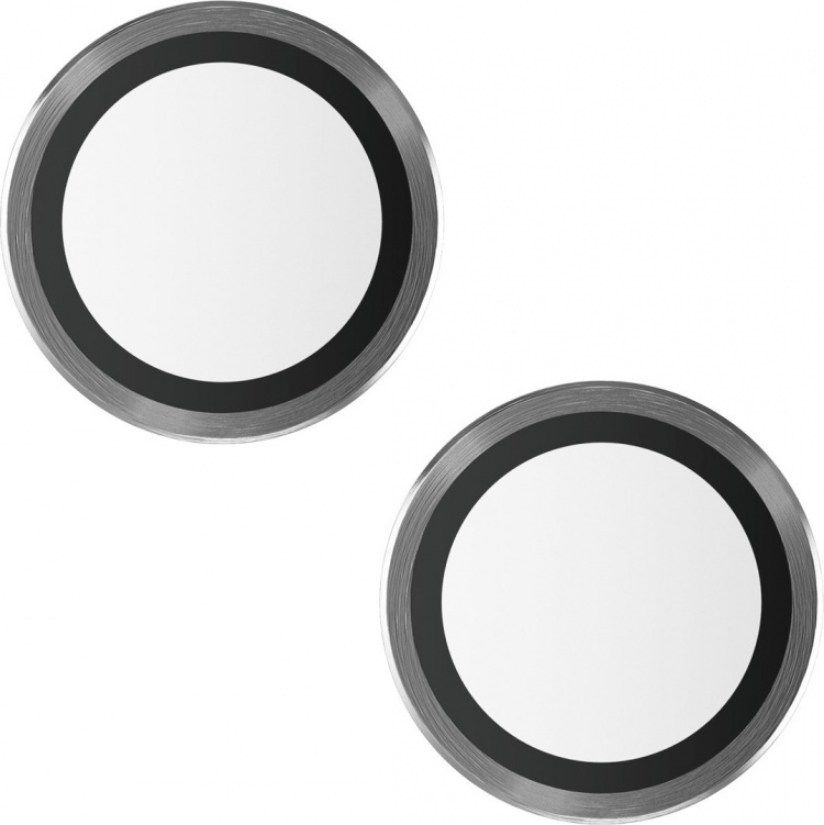 PanzerGlass Hoops -kameran linssinsuoja, iPhone 14 / 14 Plus, musta