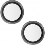 PanzerGlass Hoops -kameran linssinsuoja, iPhone 13 / 13 mini, musta