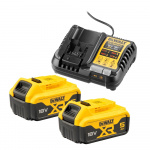 DeWALT DCB1104P2-QW 18V XR Starter Kit with charger and 2x 5A batteries DeWALT DCB1104P2-QW 18V XR Starter Kit with charger and 2x 5A batteries