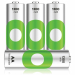 GP ReCyko NiMH 130AAHCE ladattavat paristot, 4-pack, 4 kpl GP ReCyko NiMH 130AAHCE ladattavat paristot, 4-pack, 4 kpl
