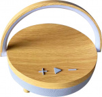 Haws Rømø-yövalaisin langattomalla latauksella ja kaiuttimella varustettuna Haws Rømø-yövalaisin langattomalla latauksella ja kaiuttimella varustettuna