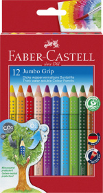 Faber-Castell Värikynä Jumbo Grip 12 kpl (110912) Faber-Castell Värikynä Jumbo Grip 12 kpl (110912)