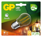 GP - LED-lampun hehkulamppu Mini Globe, E27, DIM, 5W (40W), 470lm GP - LED-lampun hehkulamppu Mini Globe, E27, DIM, 5W (40W), 470lm