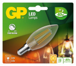 GP LED-lampun hehkulanka Mini-kynttilä, E14, DIM, 5W (40W), 470lm GP LED-lampun hehkulanka Mini-kynttilä, E14, DIM, 5W (40W), 470lm