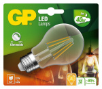 GP LED-lamppu Classic hehkulanka, E27, DIM, 5W (40W), 470lm GP LED-lamppu Classic hehkulanka, E27, DIM, 5W (40W), 470lm