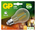 GP LED-lamppu Classic hehkulamppu, E27, DIM, 7W (60W), 806lm GP LED-lamppu Classic hehkulamppu, E27, DIM, 7W (60W), 806lm