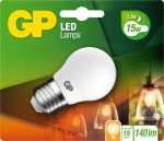 GP LED-lampun hehkulamppu Frozen Mini Globe, E27, 1.2W (15W), 136lm GP LED-lampun hehkulamppu Frozen Mini Globe, E27, 1.2W (15W), 136lm