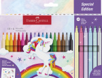 Faber-Castell Huopakynä yksisarvinen 18+6 + tarrat (554221) Faber-Castell Huopakynä yksisarvinen 18+6 + tarrat (554221)