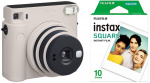 Fuji Instax pikakamera SQ1 + 10 kuvaa - valkoinen Fuji Instax pikakamera SQ1 + 10 kuvaa - valkoinen