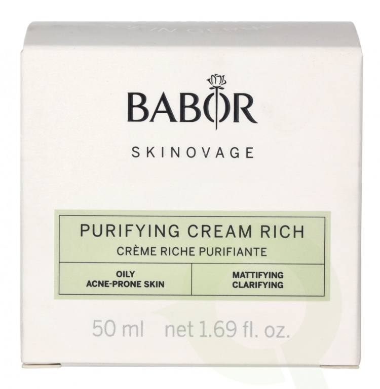 Babor Skinovage Purifying Cream Rich 50 ml