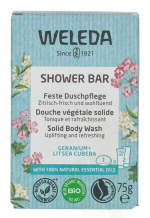 Weleda Shower Bar 75 g Geranium + Litsea Cubeba