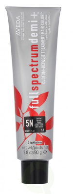 Aveda Full Spectrum Demi+ Custom-Deposit Hair Color 80 g 5N Lightest Brown