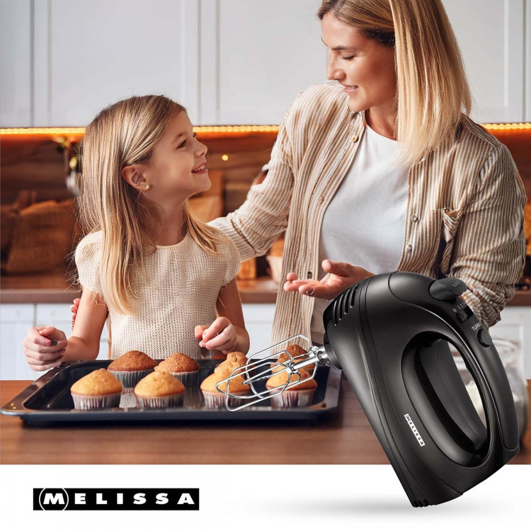 MELISSA Tehosekoitin Turbolla 300W Musta