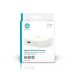 Nedis SmartLife Yhdyskäytävä | Bluetooth® / Zigbee 3.0 | 50 Laitetta | USB Virta | Android™ / IOS | Valkoinen