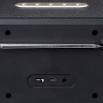 Lenco Stereo DAB+ FM-radio Bluetooth®:llä Musta