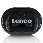 Lenco Sport IPX5 TWS Bluetooth® -kuulokkeet musta