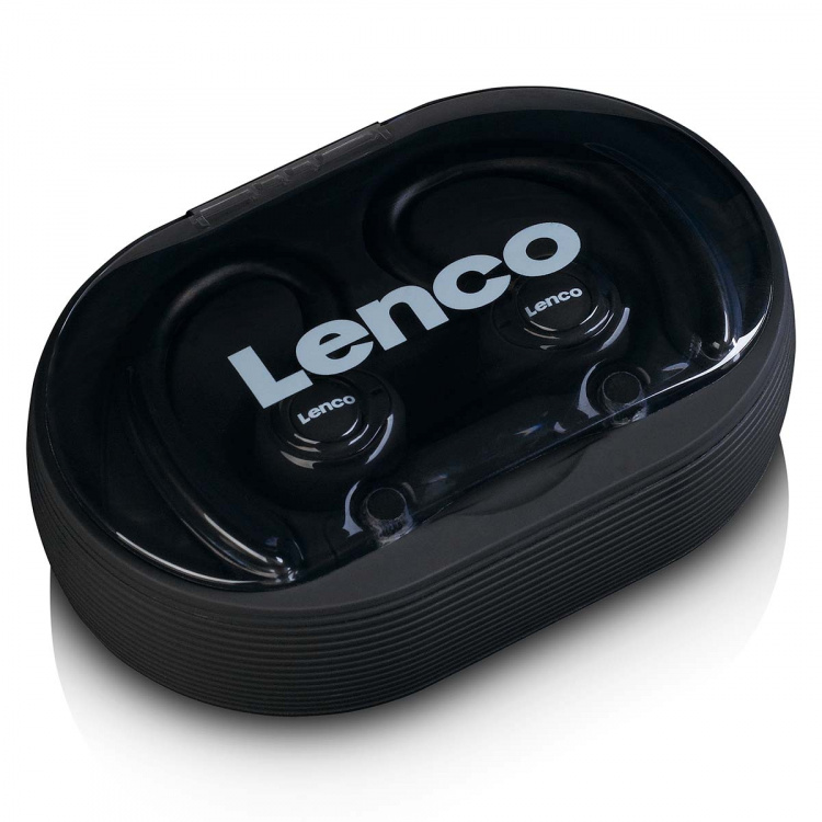 Lenco Sport IPX5 TWS Bluetooth® -kuulokkeet musta