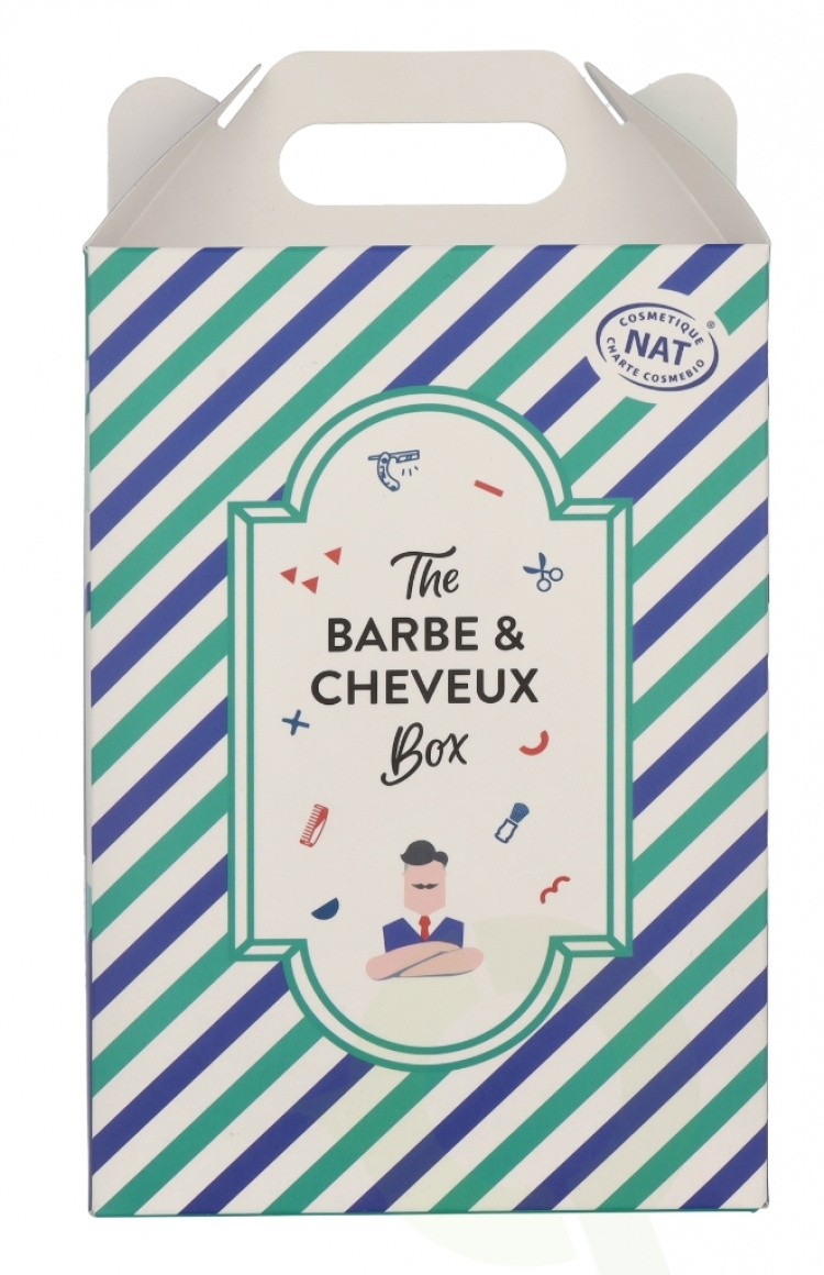 Monsieur Barbier The Hair & Beard Box 280 ml Shampoo 250ml/Beard Oil 30ml/Comb