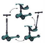 My Hood Kick\'n Ride skootteri - vihreä (505143)